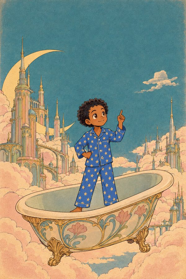 Issue 1 cover: The Waking Pissdream