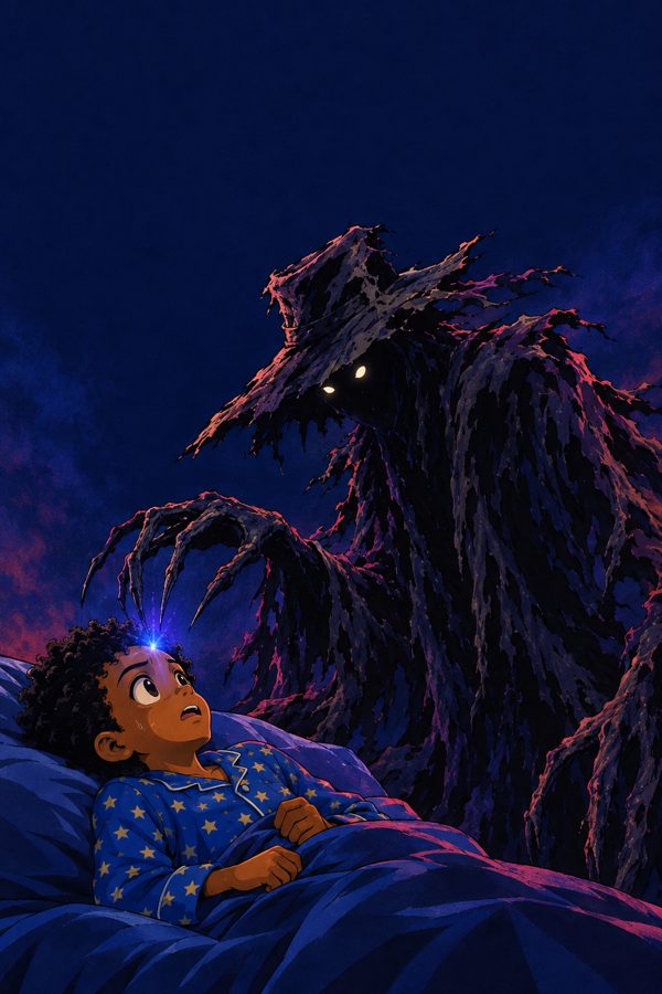 Issue 3 cover: The Shadow of the Nightmare Man