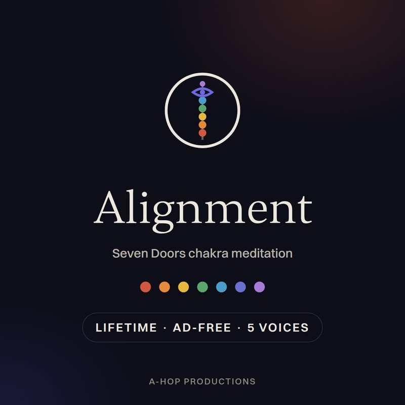 Alignment: Seven Doors chakra meditation app